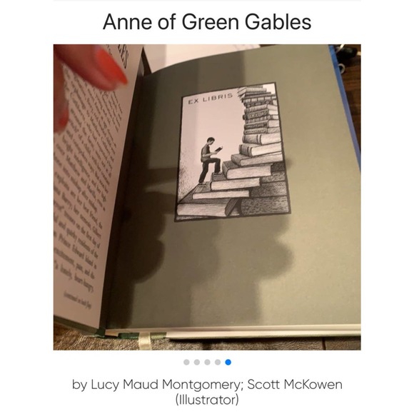Anne of Green Gables by Lucy Maud Montgomery Hardcover Book - Picture 4 of 4